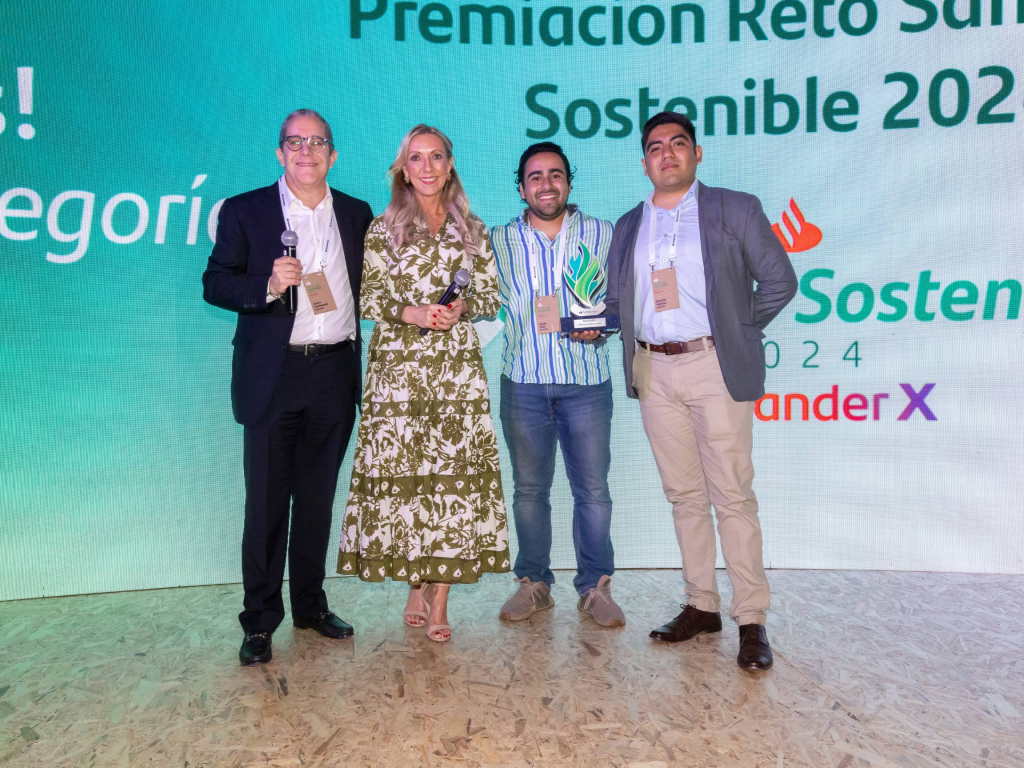 Santander México impulsa el emprendimiento sostenible, destinando un millón de pesos a proyectos enfocados en atender el cambio&nbsp;climático