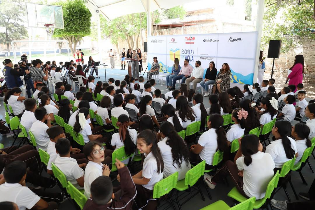 Invierte Arca Continental y Fundación Coca-Cola México $844 mil pesos en 3 nuevas Escuelas con Agua en&nbsp;Tlajomulco