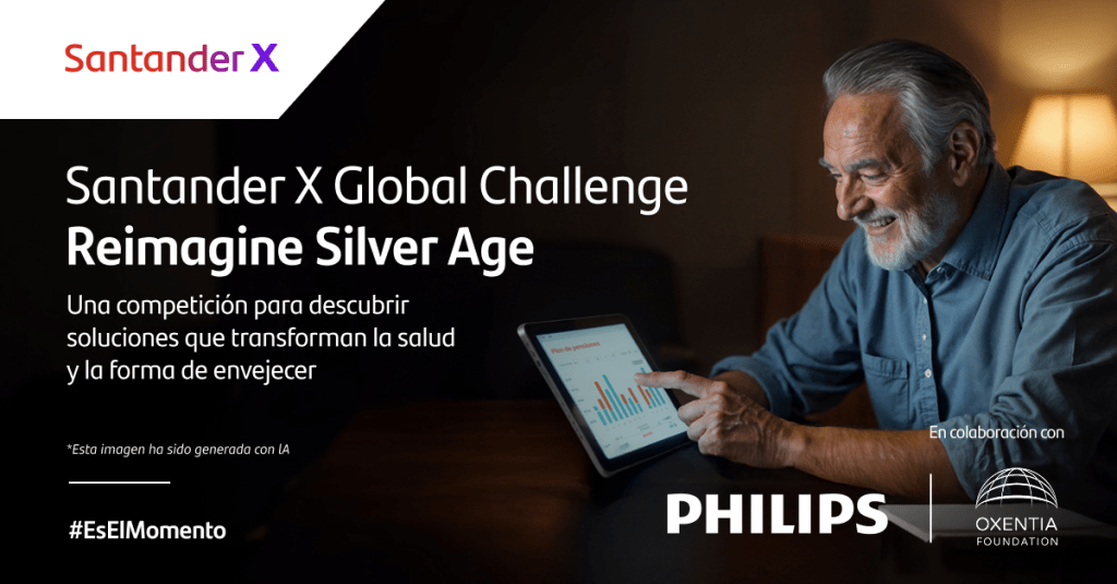Santander lanza un reto para encontrar soluciones innovadoras ante los desafíos del&nbsp;envejecimiento