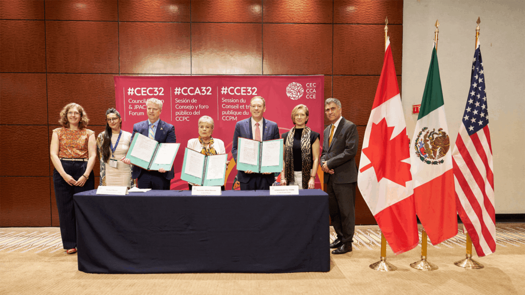 Ministros de medio ambiente de América del Norte reiteran su compromiso de fortalecer la cooperación&nbsp;ambiental