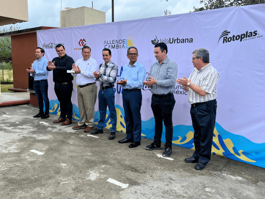 Invierte Arca Continental y Fundación Coca-Cola México 1.20 mdp en 4 nuevas Escuelas con Agua en Allende, Nuevo&nbsp;León