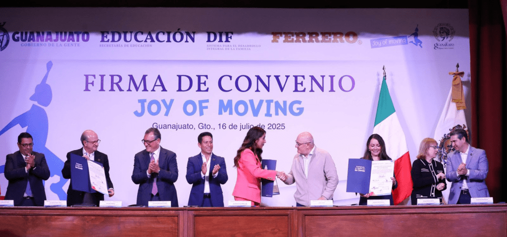 Ferrero de México y el Estado de Guanajuato consolidan alianza 2025 –&nbsp;2030