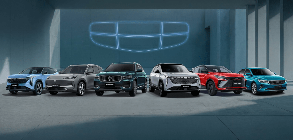 Geely Auto vende más de 1.4 millones de autos durante primer semestre de&nbsp;2025