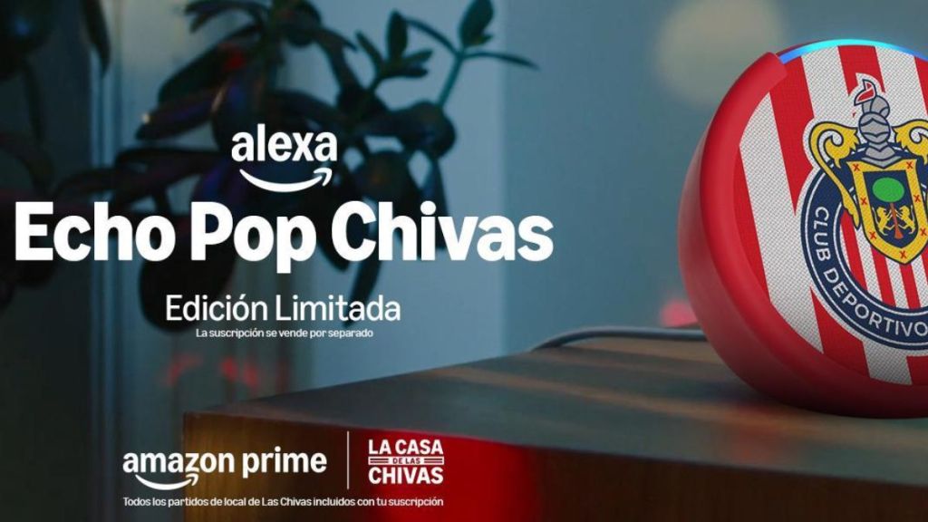 Chivas y Amazon Alexa lanzan un Echo Pop Edición&nbsp;Limitada