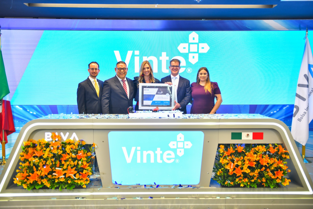 Vinte coloca bonos verdes por 2,500 mdp en BIVA 